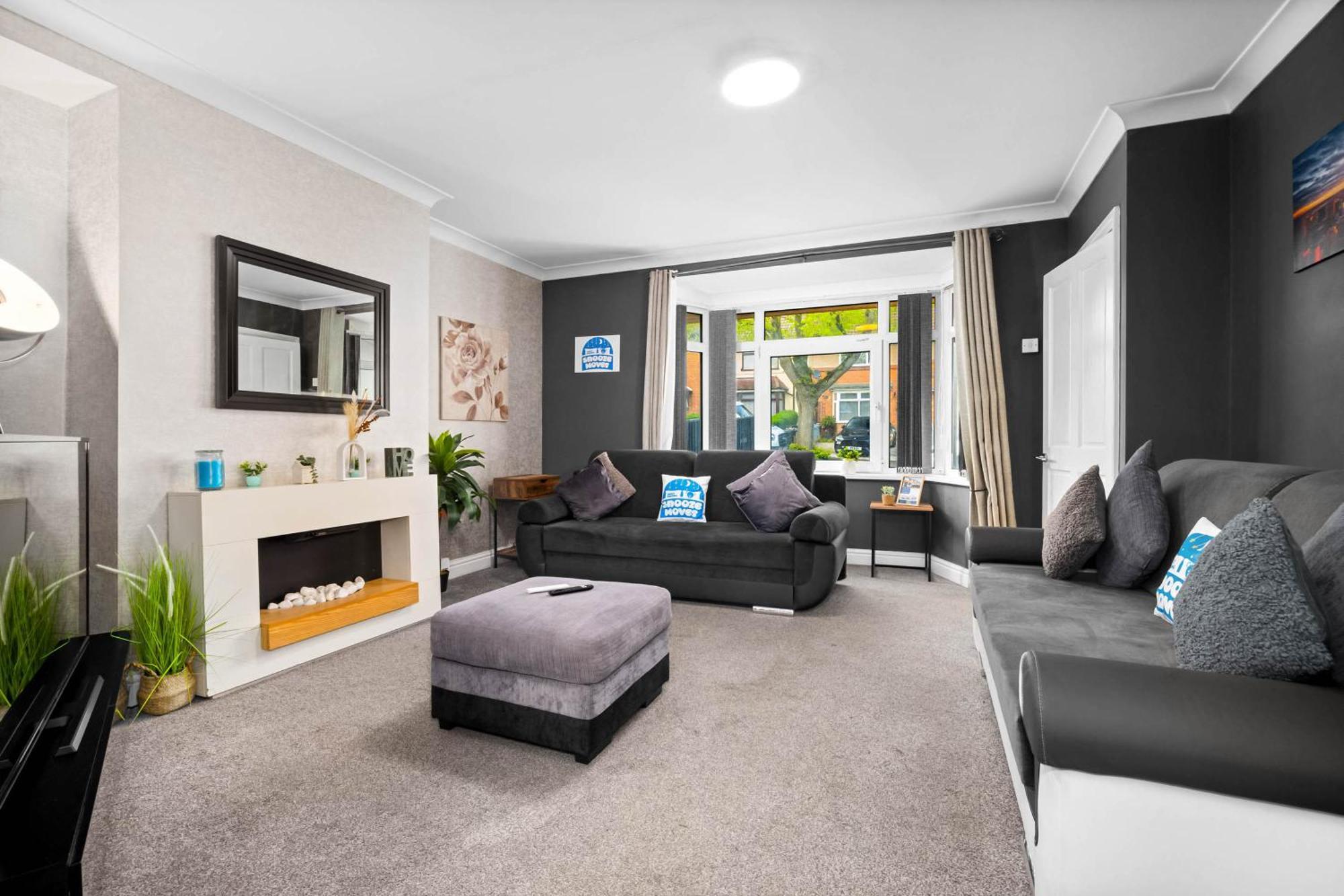 Stylish 3 Bedroom Home Away From Home Birmingham Eksteriør billede